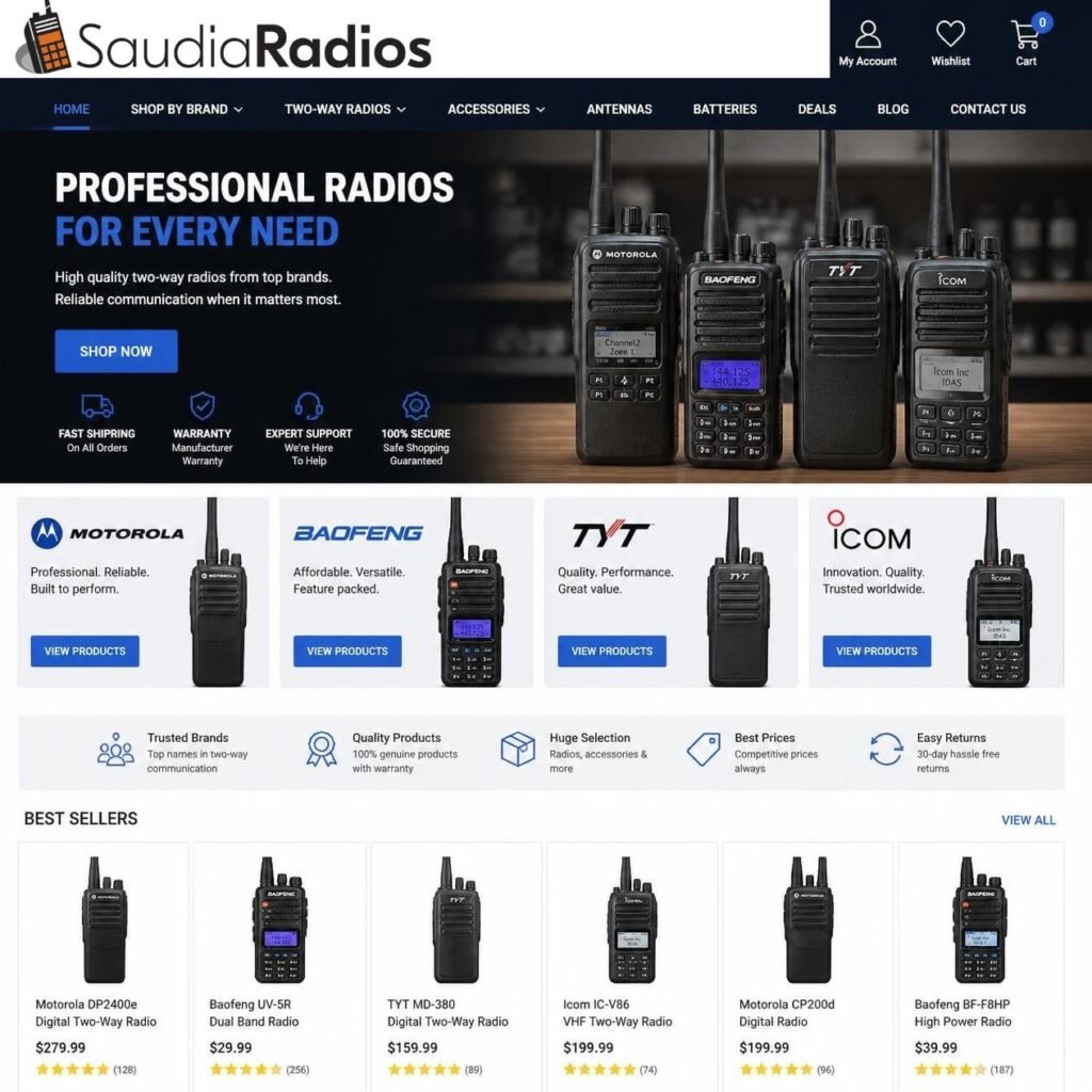 online radio store
