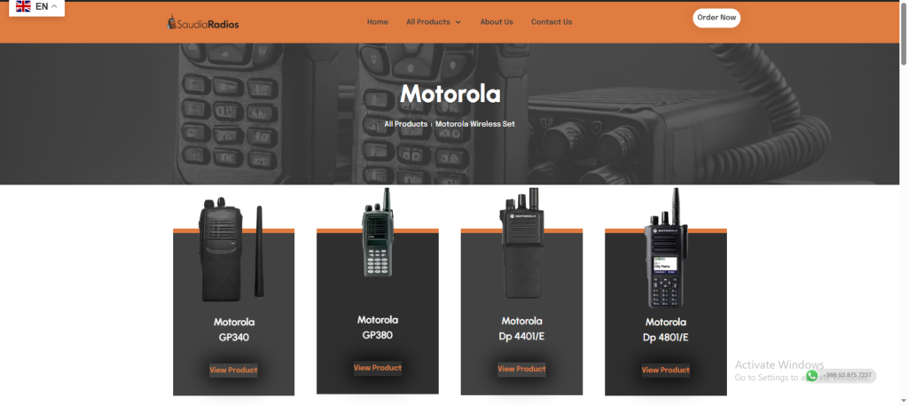 motorola radio online