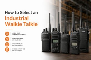 industrial walkie talkie