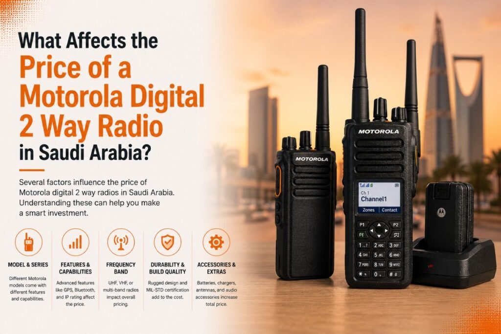 motorola digital 2 way radio