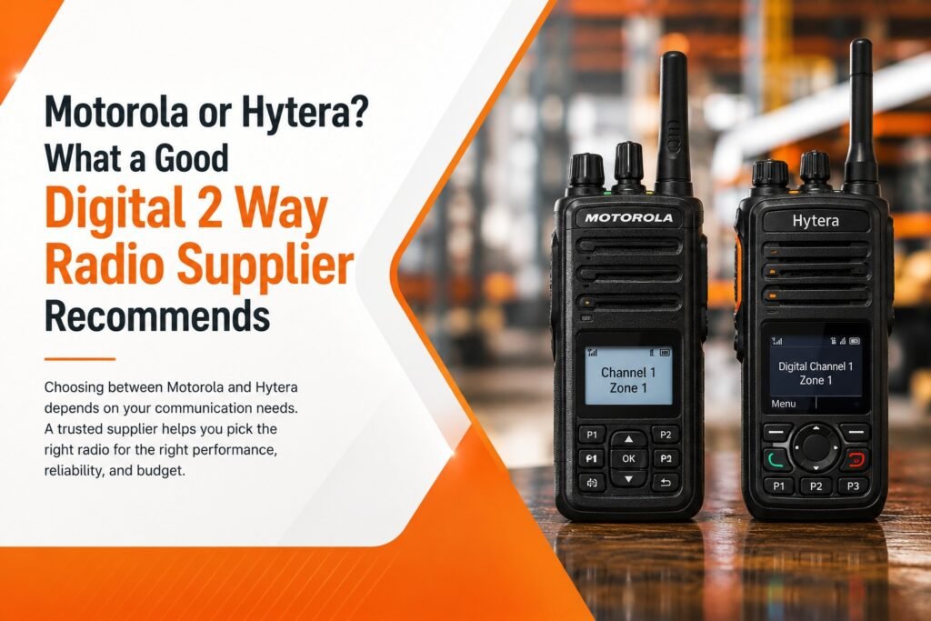 digital 2 way radio supplier