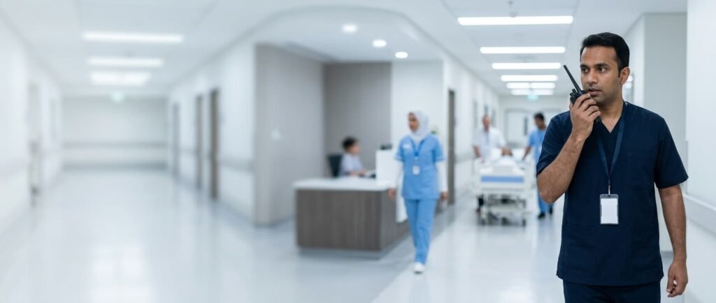 walkie talkie for hospital
